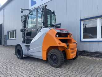 Used Forklift Truck STILL RX70-80 | Triplex 4.705mm DIESEL VIERRADFRONTSTAPLER (13064912)